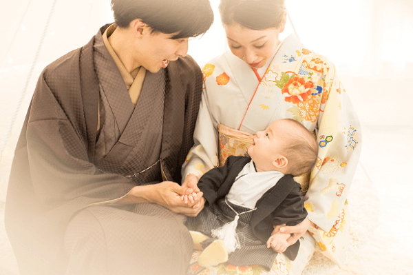 お宮参り写真