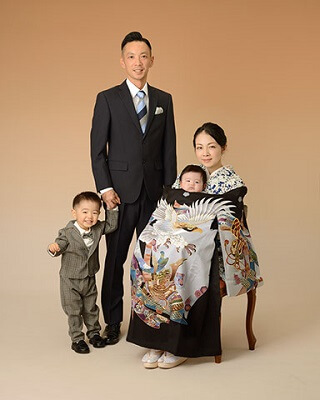 お宮参り写真