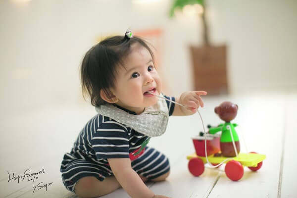 岡村写真工房セピア赤ちゃん写真